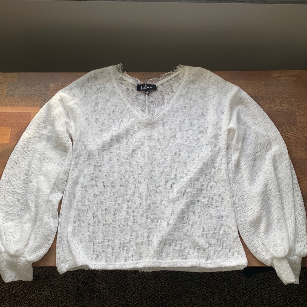 Balloon Sleeve Sweater